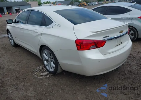 2014 Chevrolet Impala 2Lt из США, поврежденный, VIN 2G1125S31E9204105